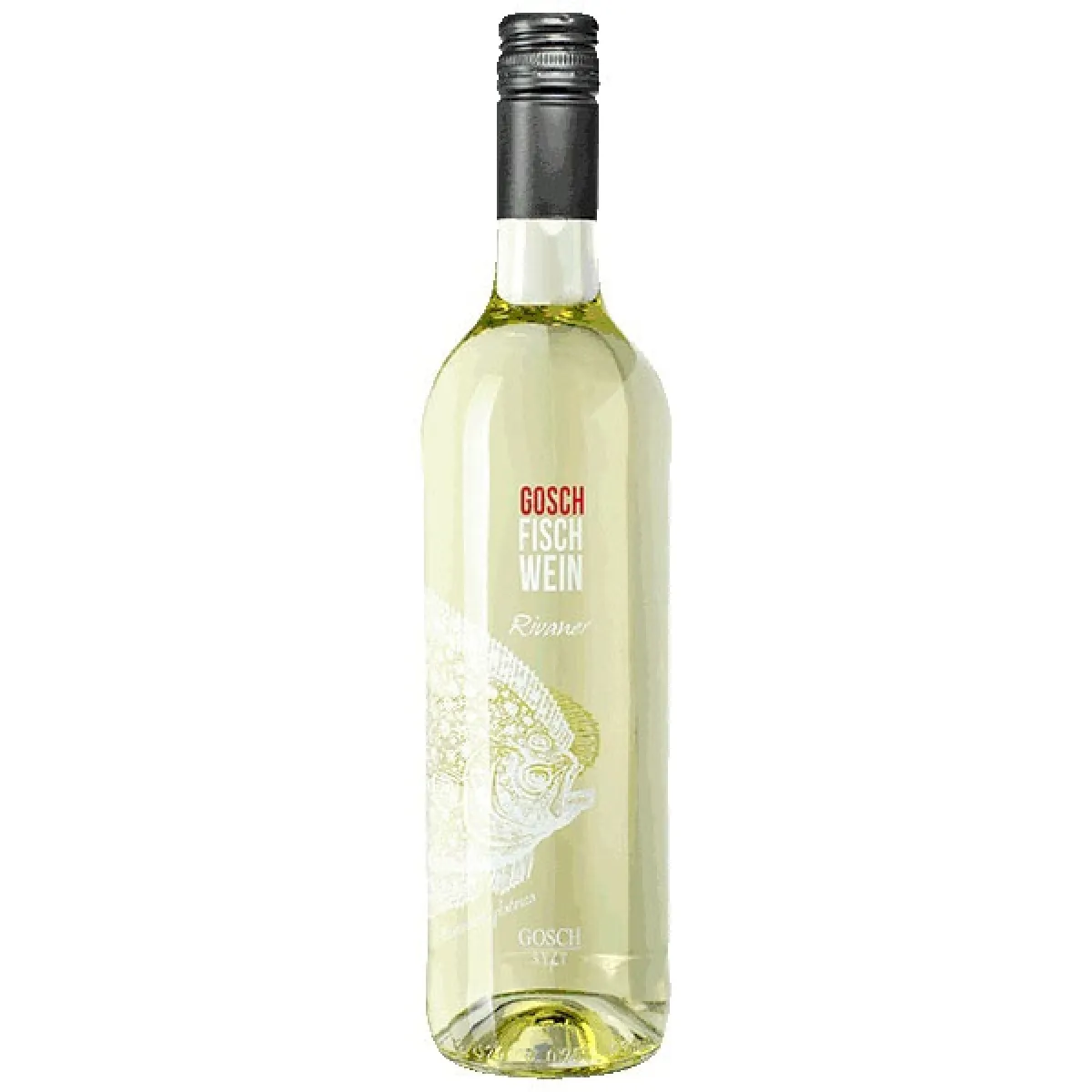Gosch Fisch Wein Rivaner Weißwein trocken 0,75 l | 2022