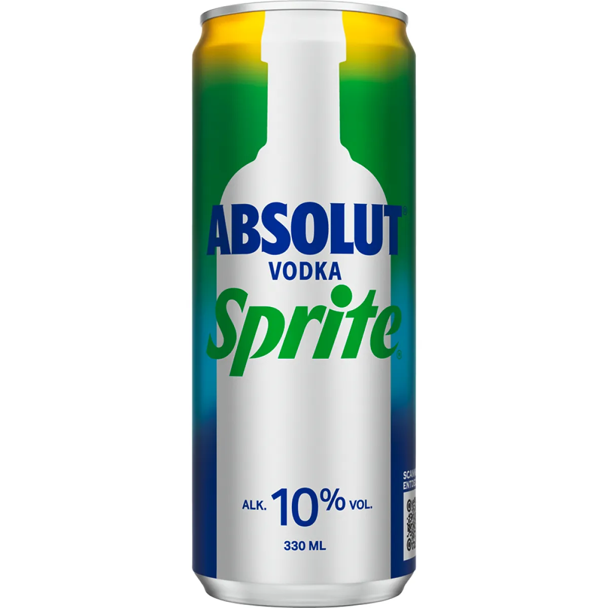 Absolut Vodka Sprite 10% vol. 0,33 l