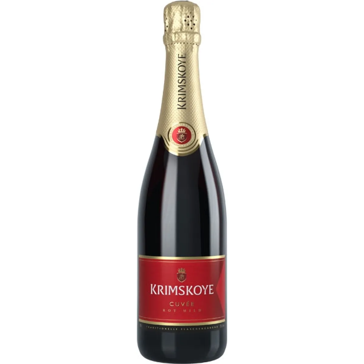 Krimskoye Sekt Cuvée rot Mild 0,75 l