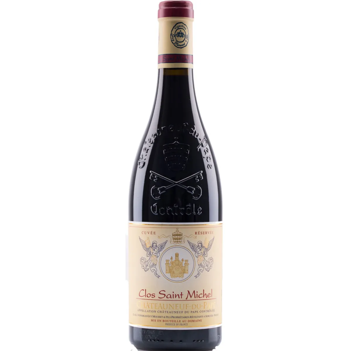 Clos Saint Michel Châteauneuf-du-Pape Cuvée Réservée Rotwein trocken 0,75 l | 2009