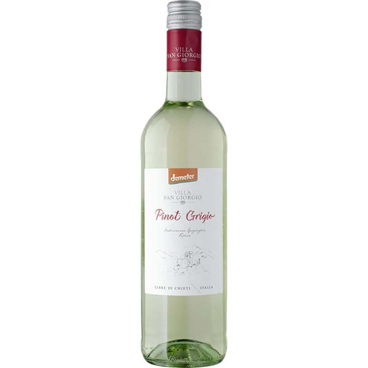 Villa San Giorgio Pinot Grigio Demeter/Bio Weißwein trocken 0,75 l | 2023