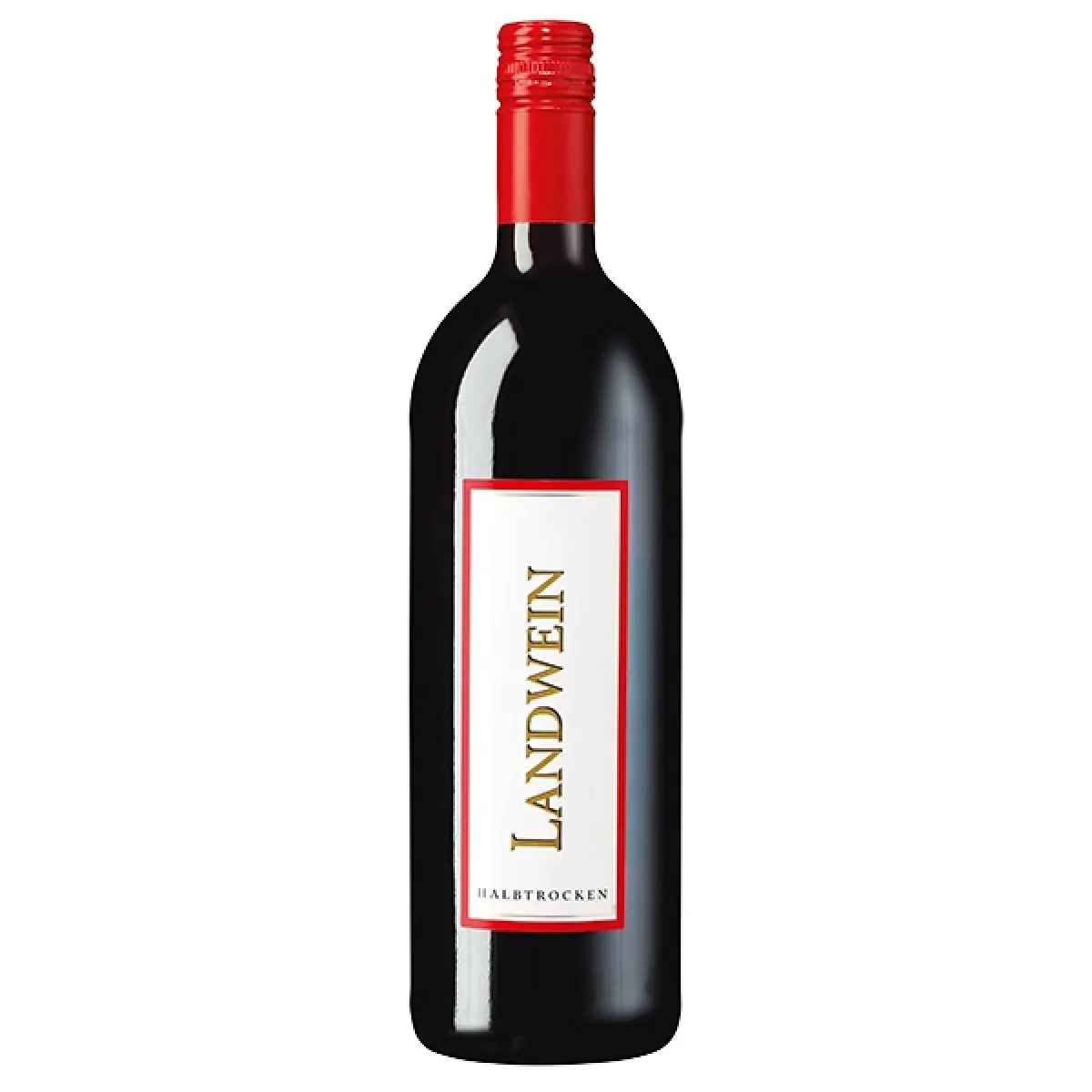 Deutscher Landwein Rotwein halbtrocken 1 l | 2023