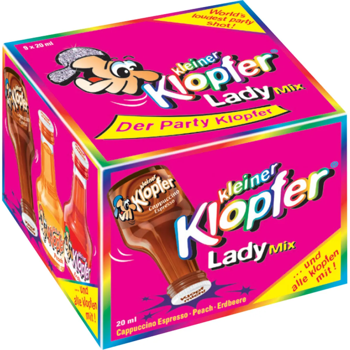 Kleiner Klopfer Lady-Mix 17% vol. 9x20 ml