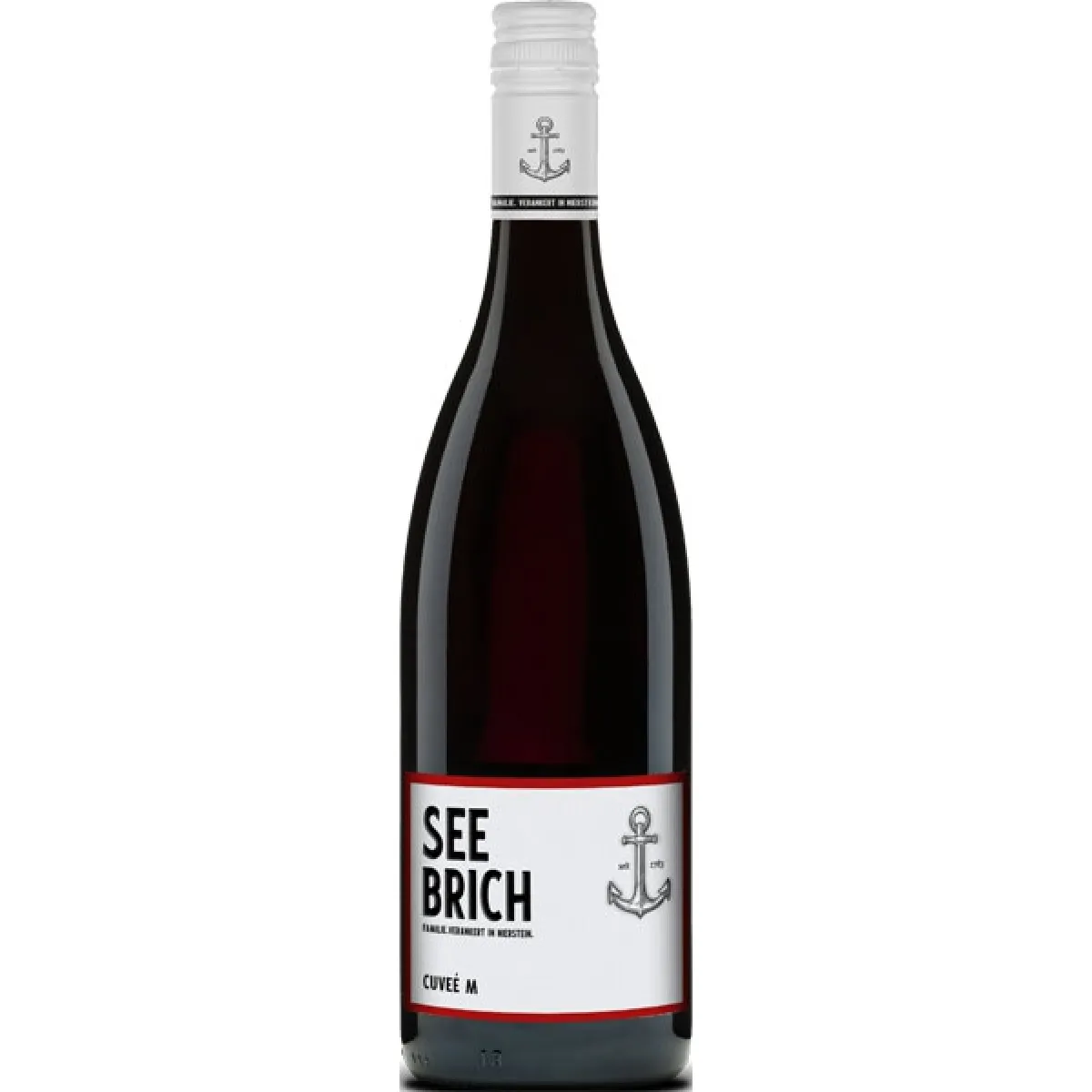Seebrich Cuveé M Vegan Rotwein halbtrocken 0,75 l | 2020