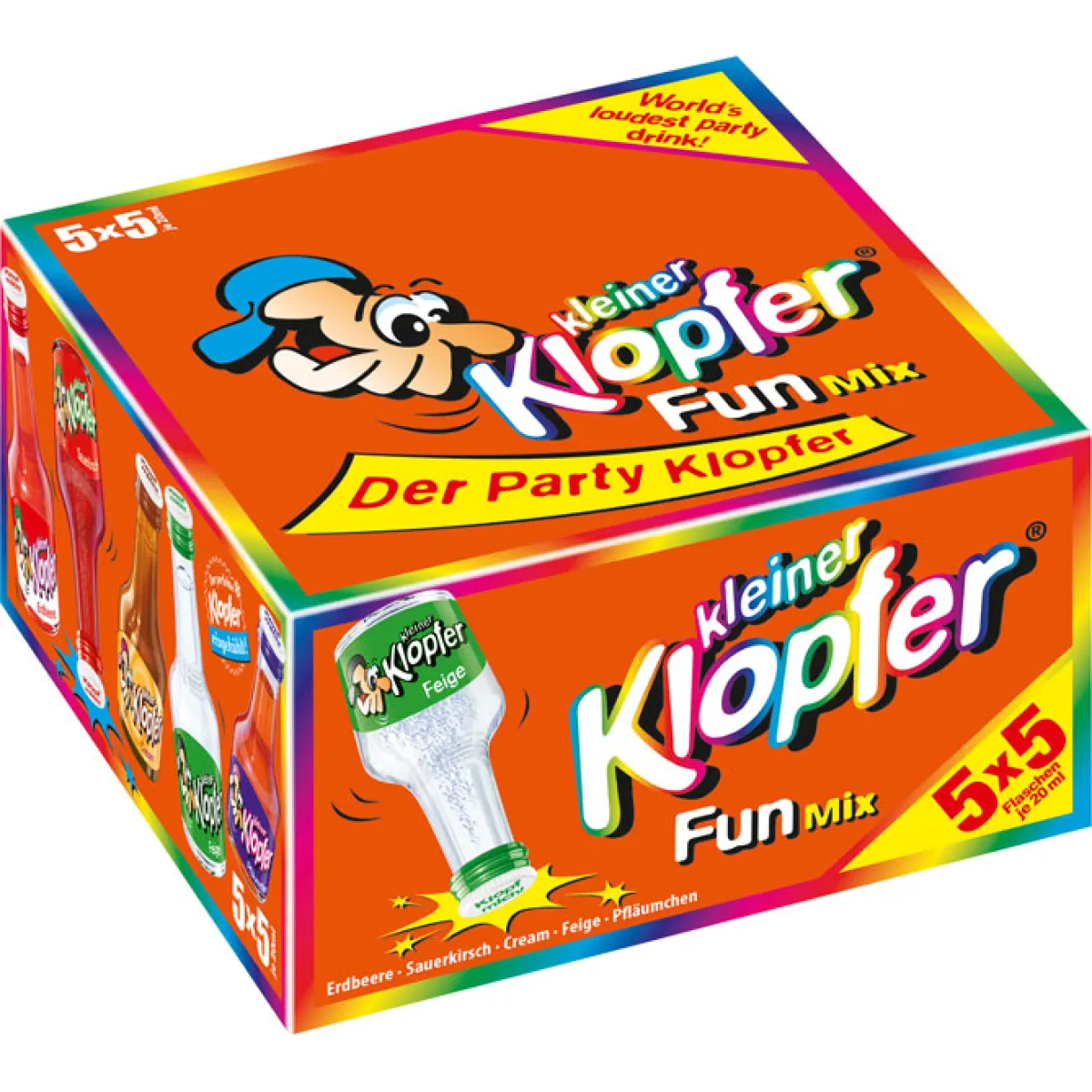 Kleiner Klopfer Fun Mix 15-17% vol. 25x20 ml