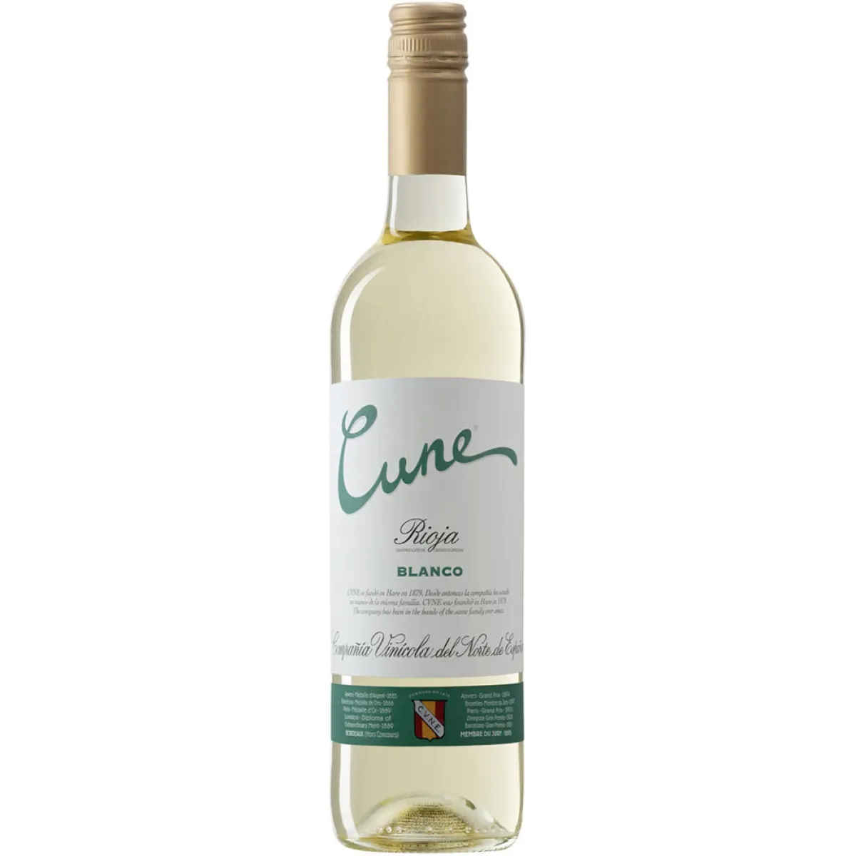 Cune Rioja Blanco Vegan Weißwein trocken 0,75 l