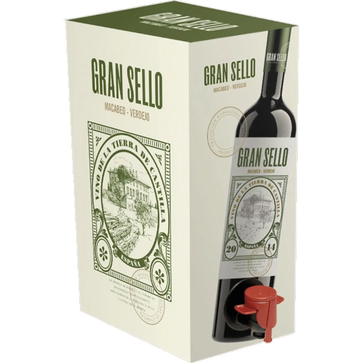 Bodega Gran Sello Weißwein trocken Bag in Box 3 l | 2023