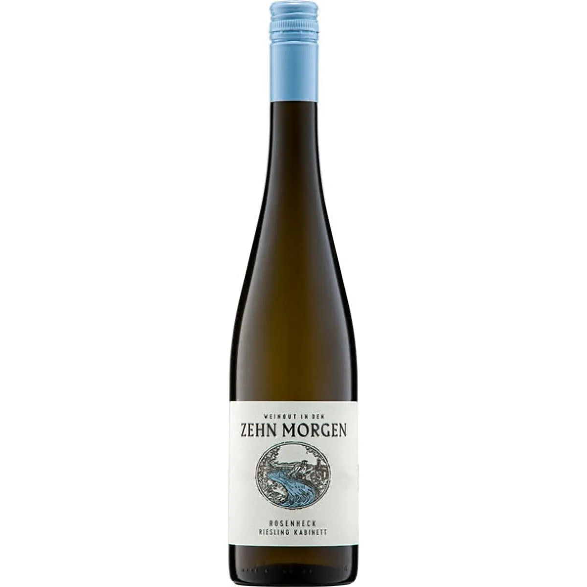 Weingut In den Zehn Morgen Kreuznacher Rosenheck Riesling Bio/Vegan Weißwein feinherb 0,75 l | 2023