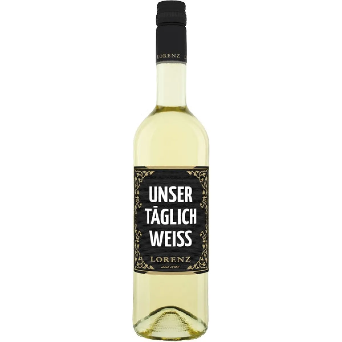 Bioweingut Lorenz Unser Täglich Weiß Weißwein Bio/Vegan halbtrocken 0,75 l | 2021