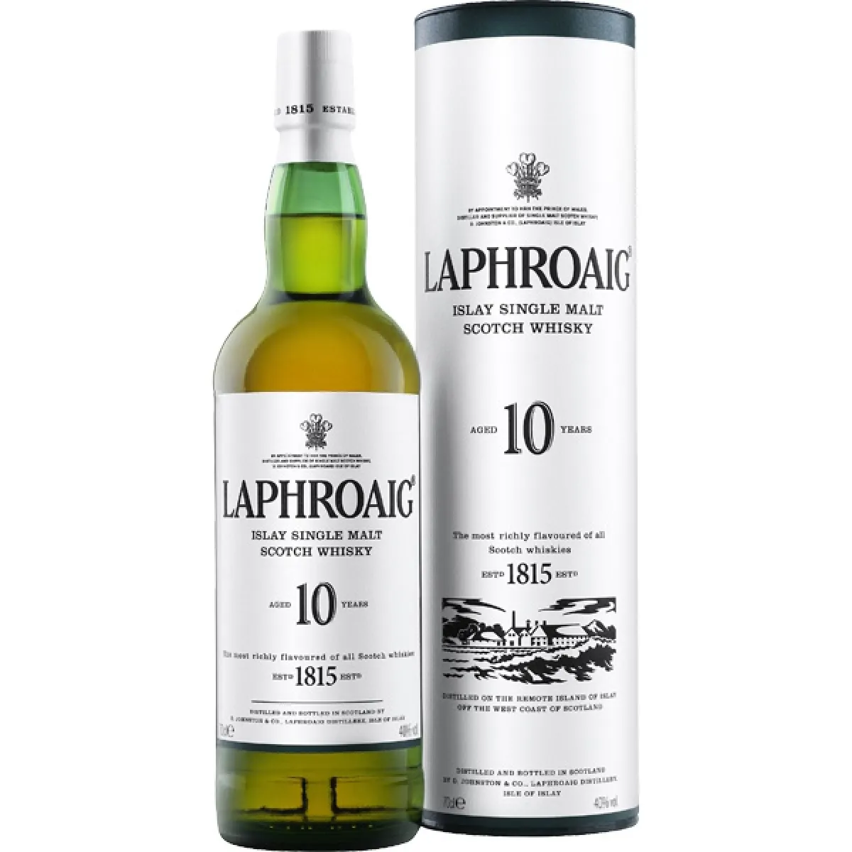 Laphroaig Islay Single Malt Scotch Whisky 10 Years 40% vol. 0,7 l
