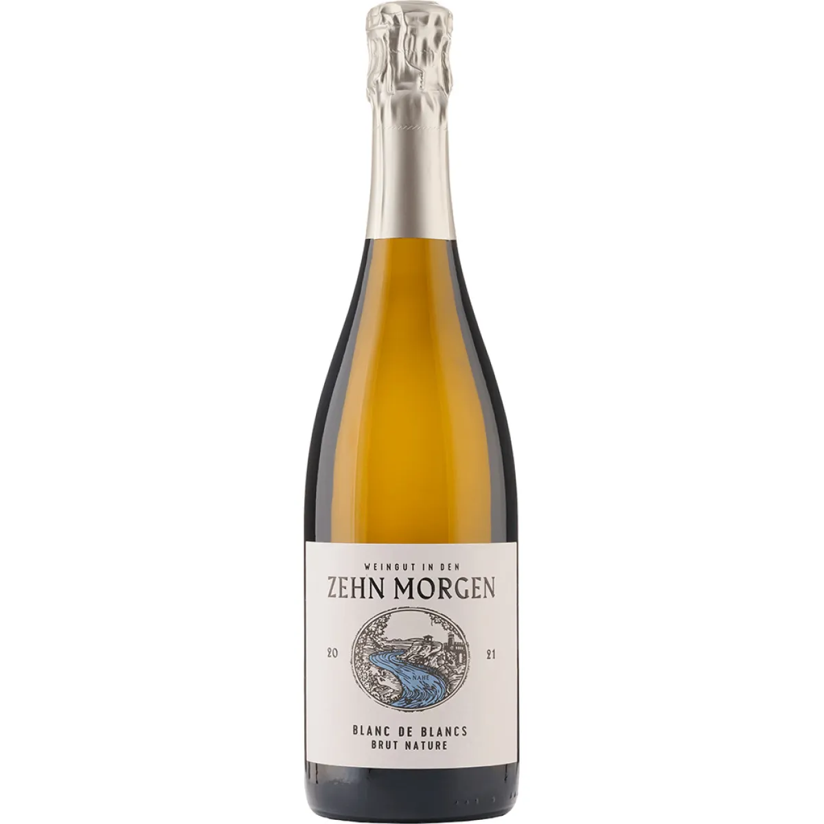 Weingut In den Zehn Morgen Blanc de Blancs Chardonnay Sekt Brut Nature 0,75 l | 2021