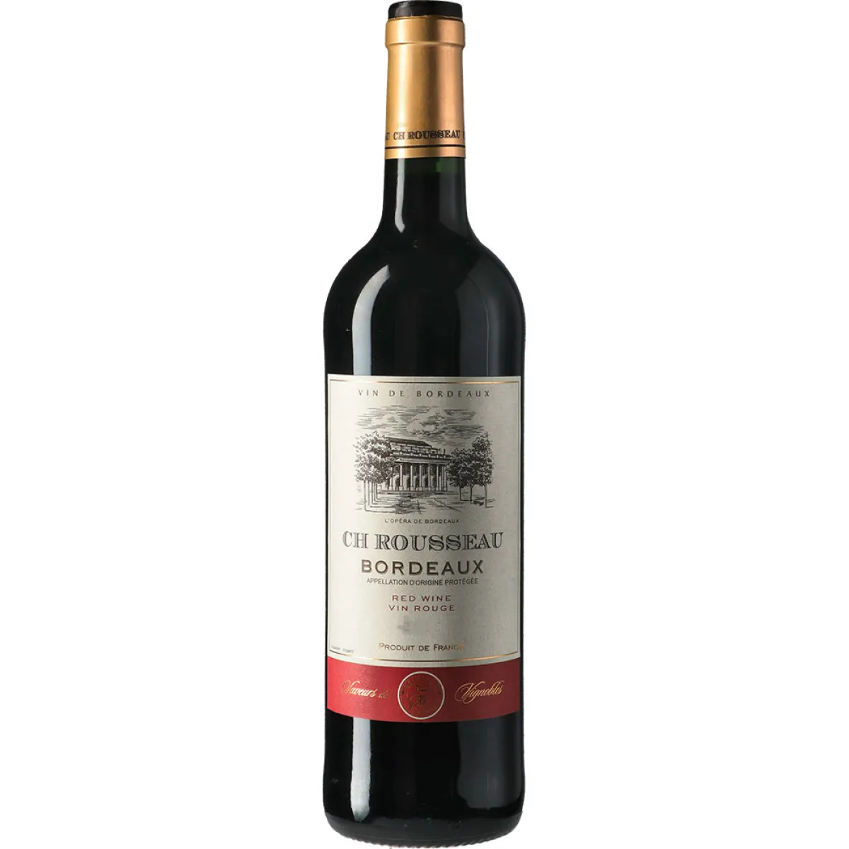 Ch Rousseau Bordeaux Rotwein trocken 0,75 l | 2024