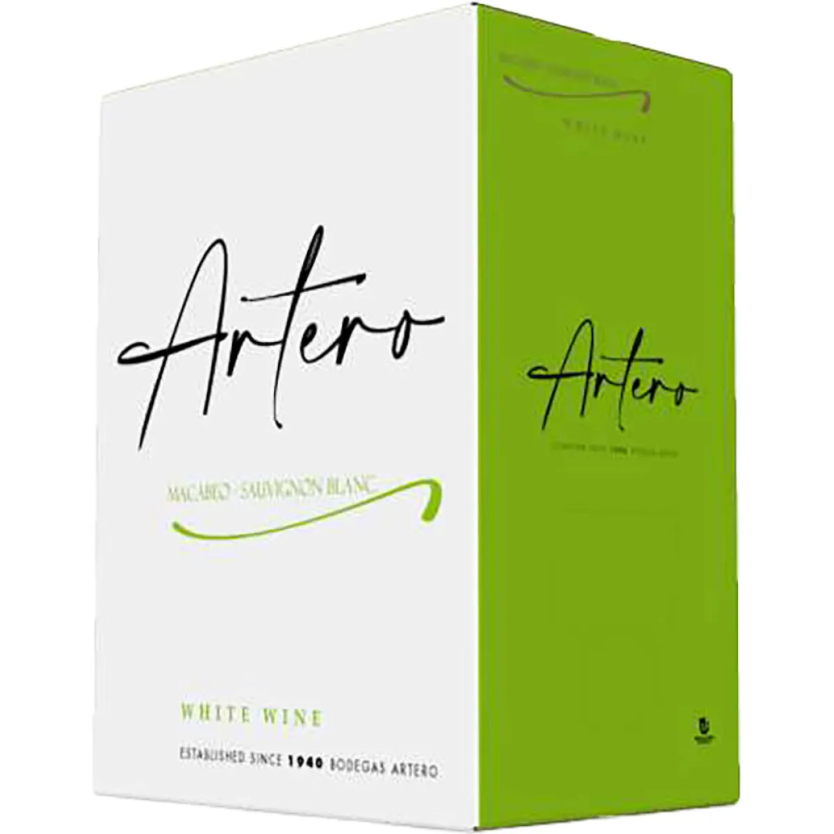 Bodegas Artero Macabeo & Sauvignon Blanc Weißwein trocken Bag in Box 5 l | 2025
