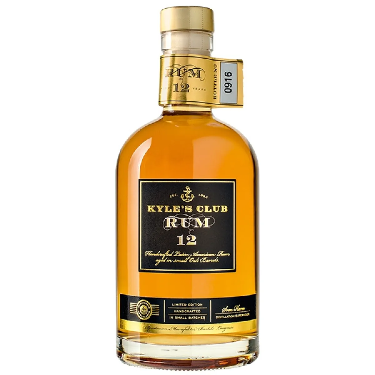 Kyle`s Club Rum 12 Years 40% vol. 0,7 l