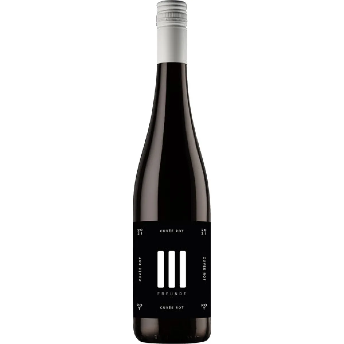 III Freunde Cuvée Rot Rotwein halbtrocken 0,75 l | 2022