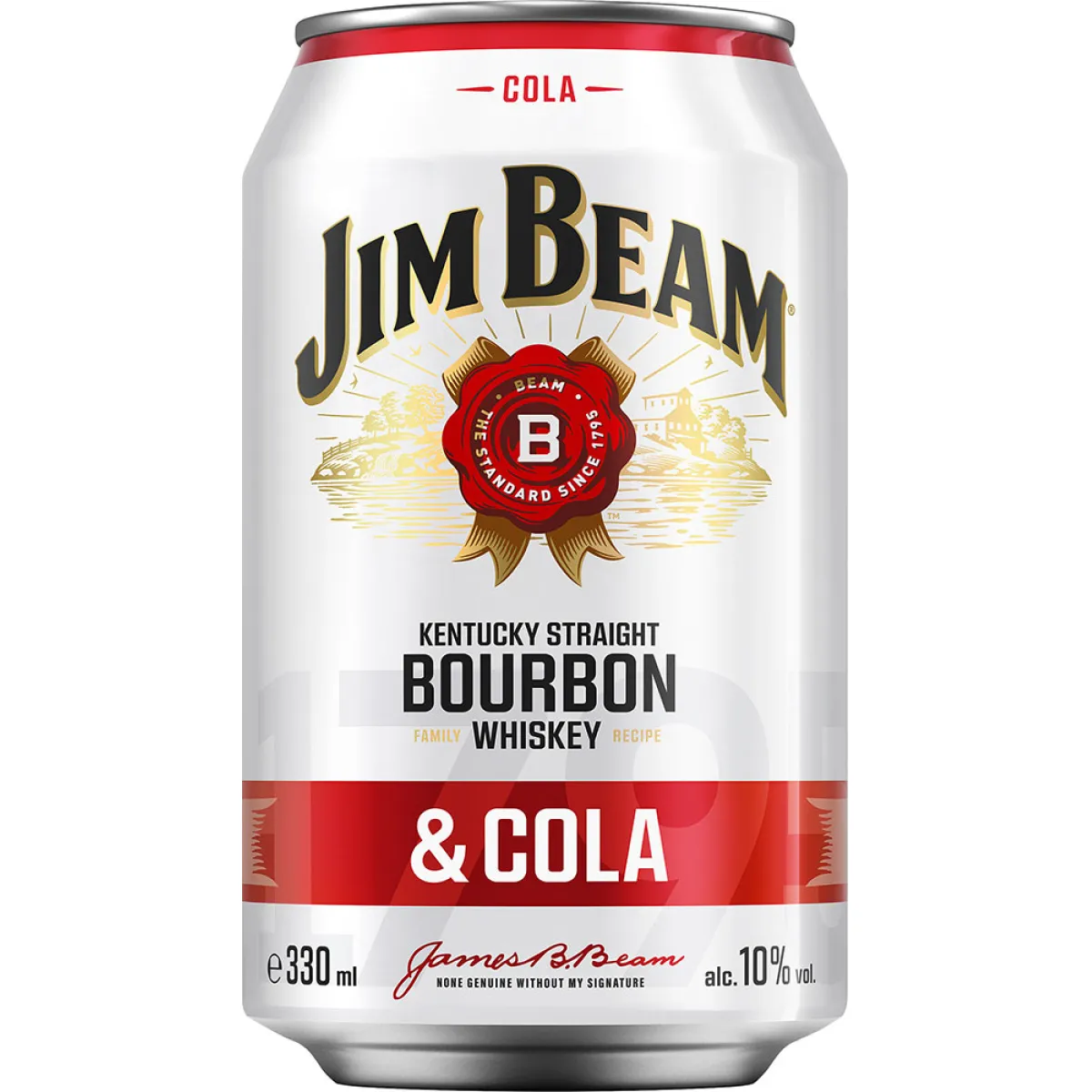 Jim Beam & Cola 10% vol. 0,33 l