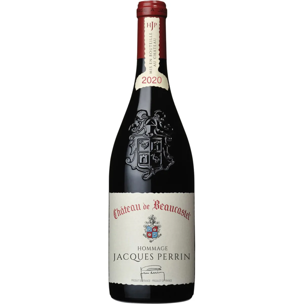 Château de Beaucastel Hommage à Jacques Perrin Bio Rotwein trocken 0,75 l | 2020