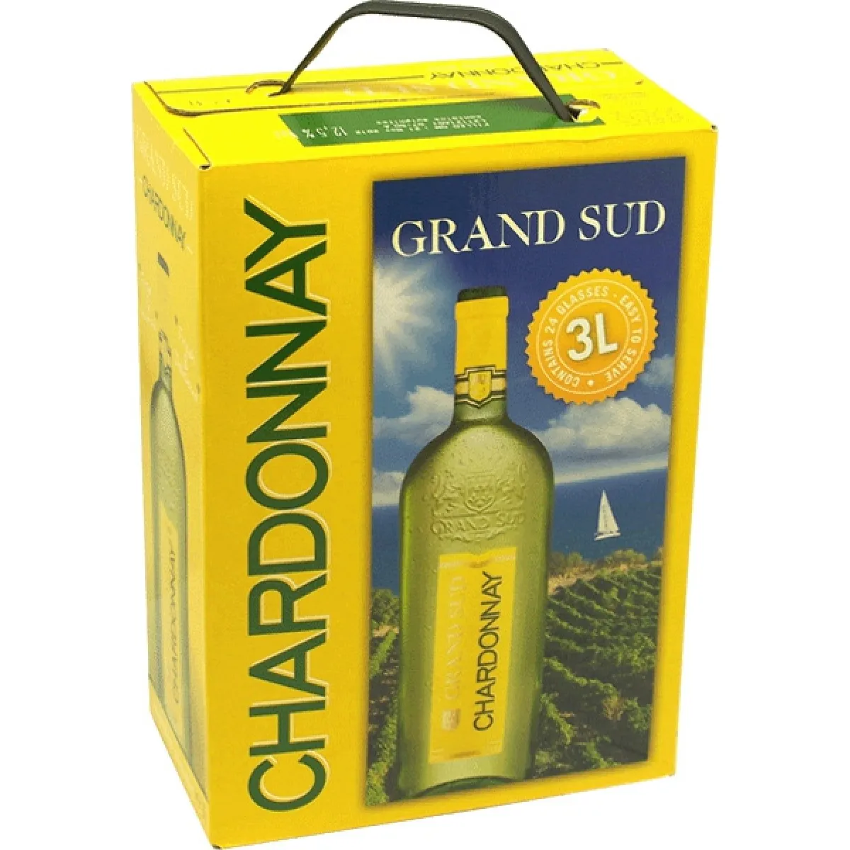 Grand Sud Chardonnay Weißwein trocken Bag in Box 3 l