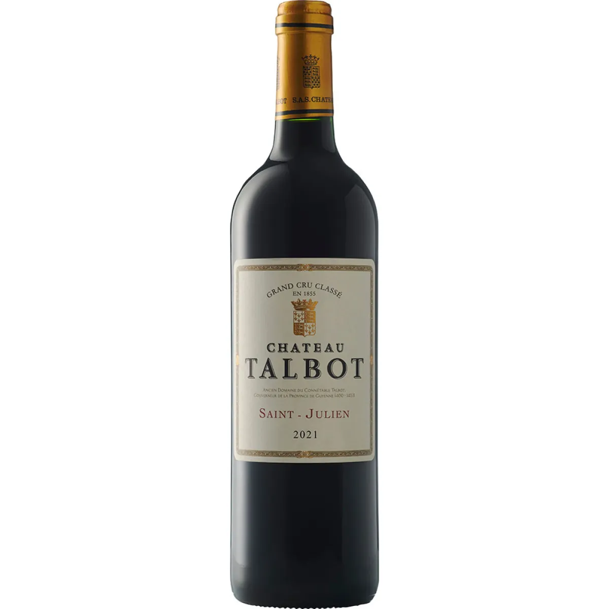 Château Talbot 4ème Cru Classé Rotwein trocken 0,75 l | 2021