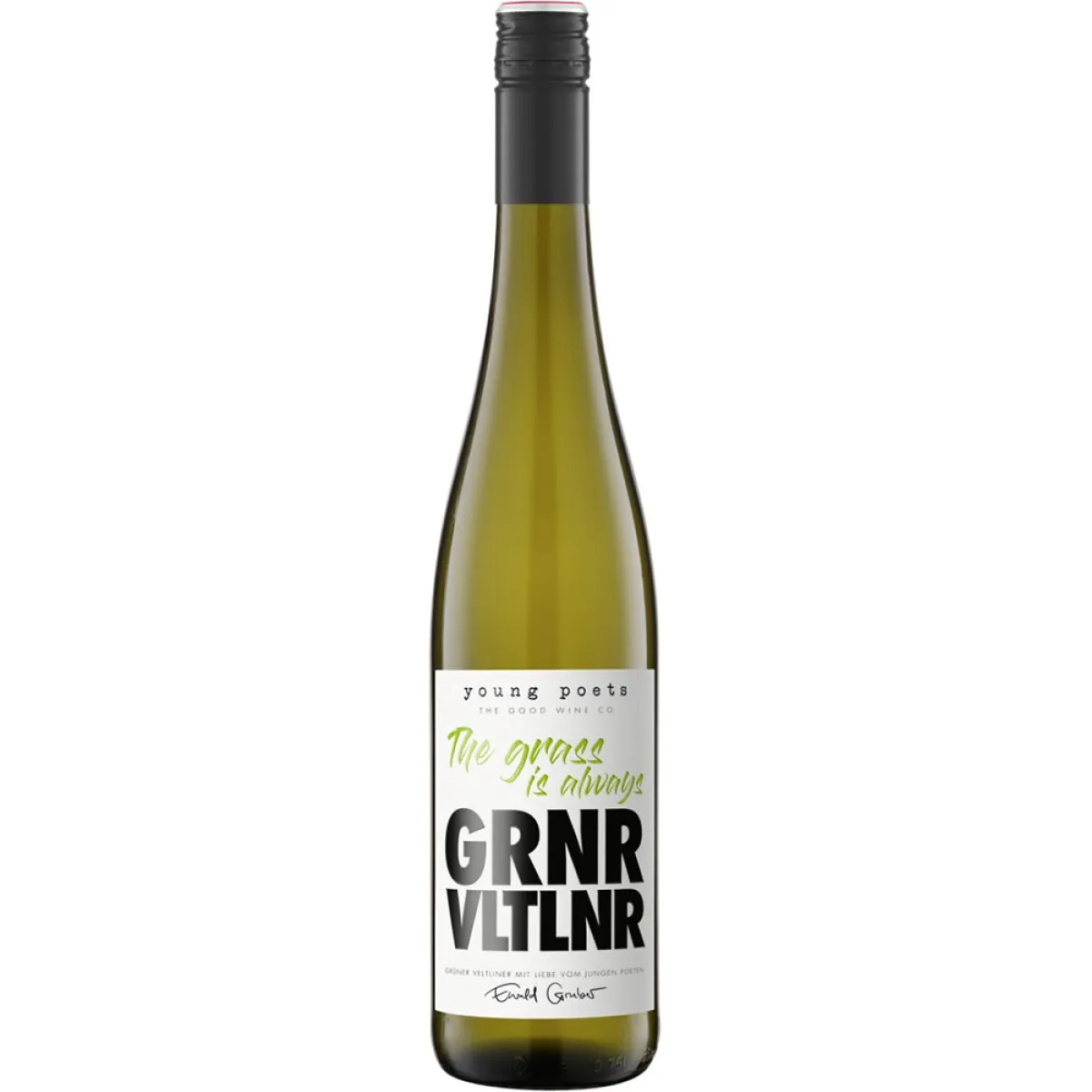 Young Poets The grass is always Grüner Veltiner Bio/Vegan Weißwein trocken 0,75 l | 2024