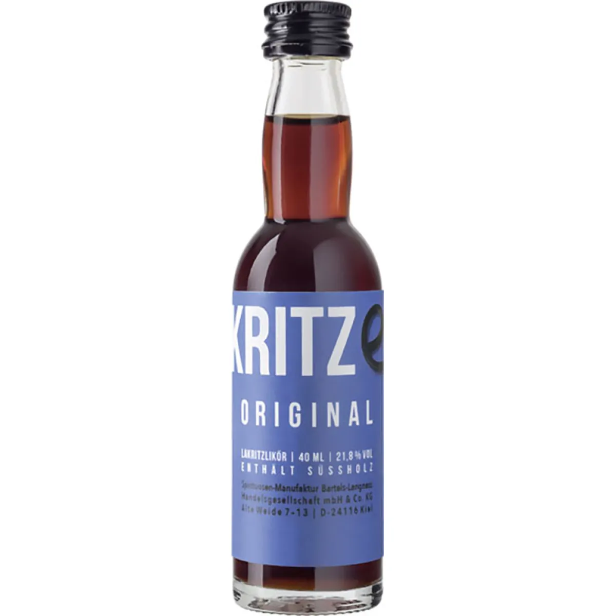 Kritze Lakritzlikör 21,8 % vol. 40 ml