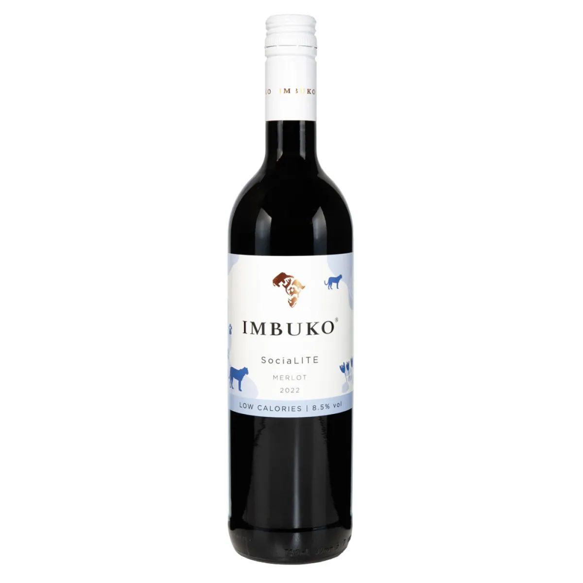 Südafrika Imbuko Socialite Merlot Rotwein trocken 0,75 l | 2022