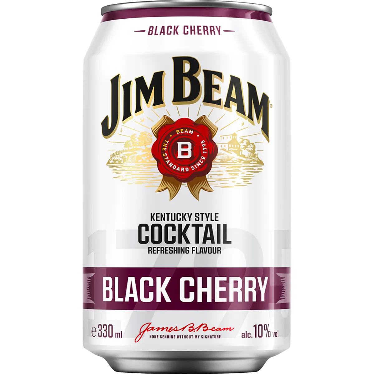 Jim Beam & Black Cherry 10% vol. 0,33 l