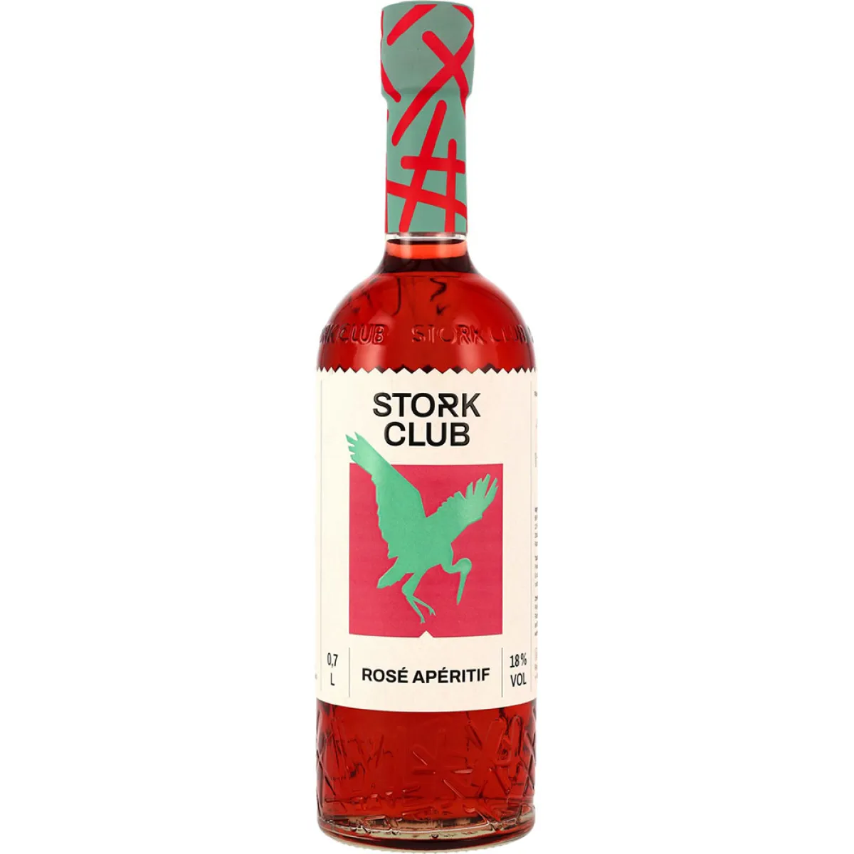 Stork Club Rosé Apéritif Vegan 18 % vol. 0,7 l