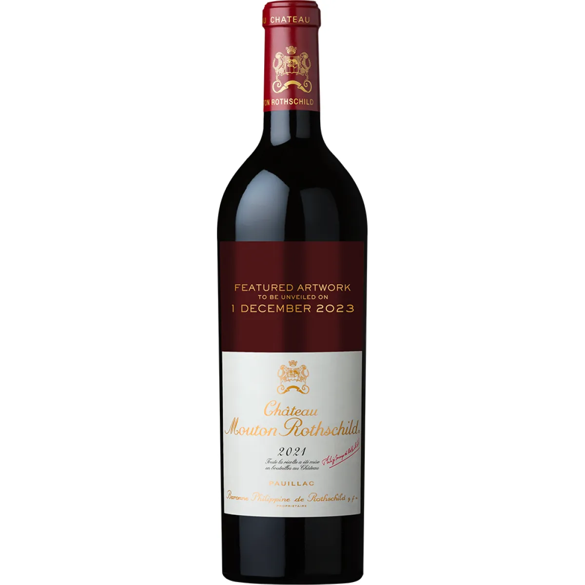 Château Mouton Rothschild 1er Cru Classé Rotwein trocken 0,75 l | 2021