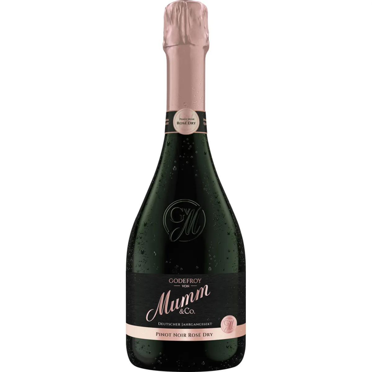 Godefroy von Mumm Deutscher Jahrgangssekt Pinot Noir Rosé Dry 0,75 l