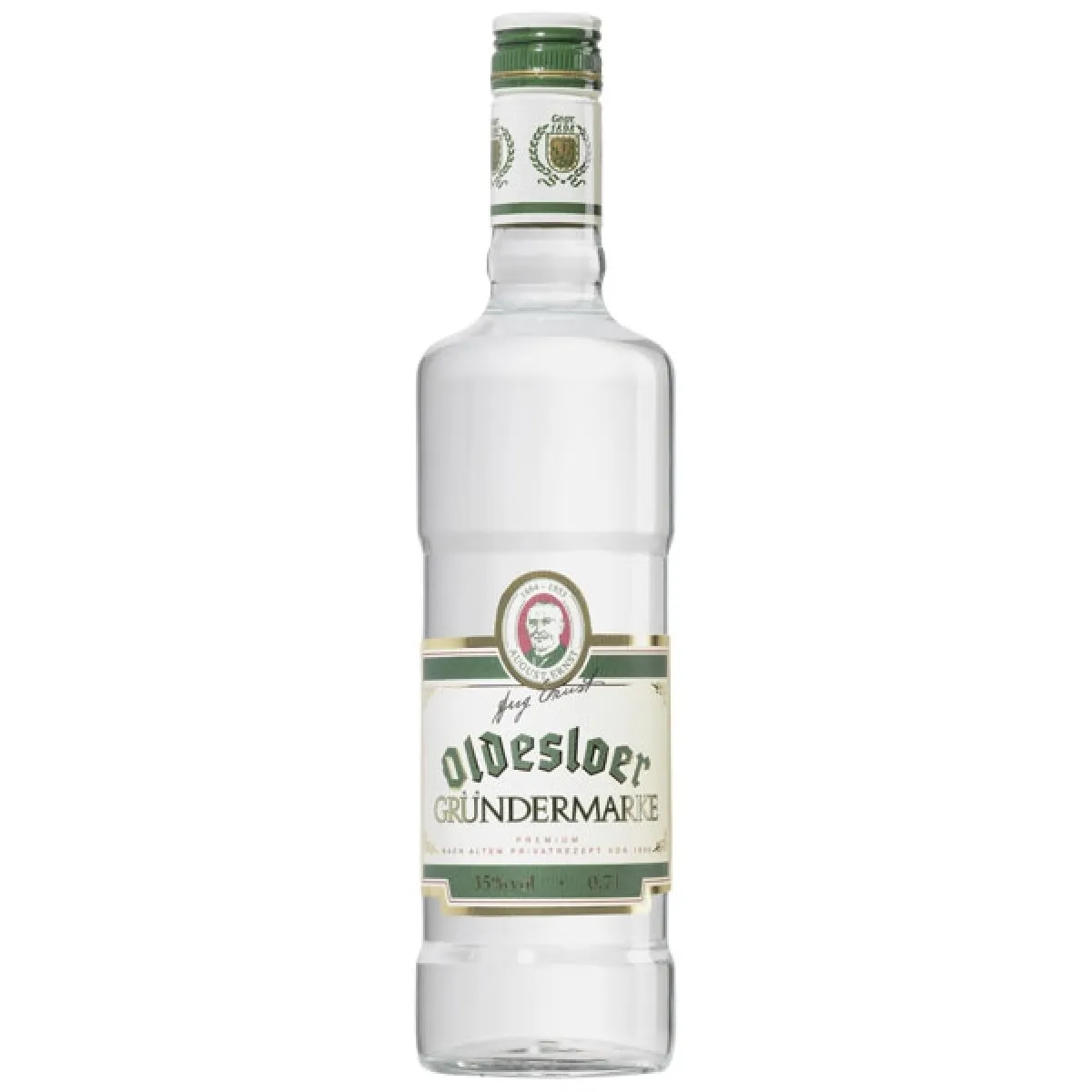 Oldesloer Gründermarke Weizenkorn 35% vol. 0,7 l