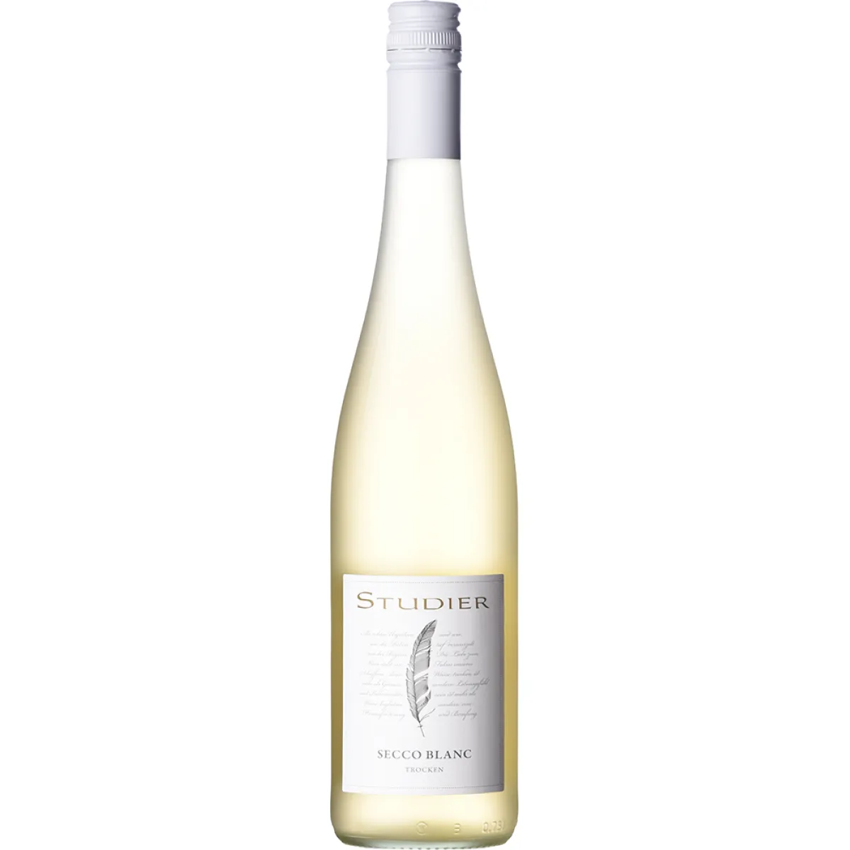 Studier Secco Blanc Vegan trocken 0,75 l | 2024