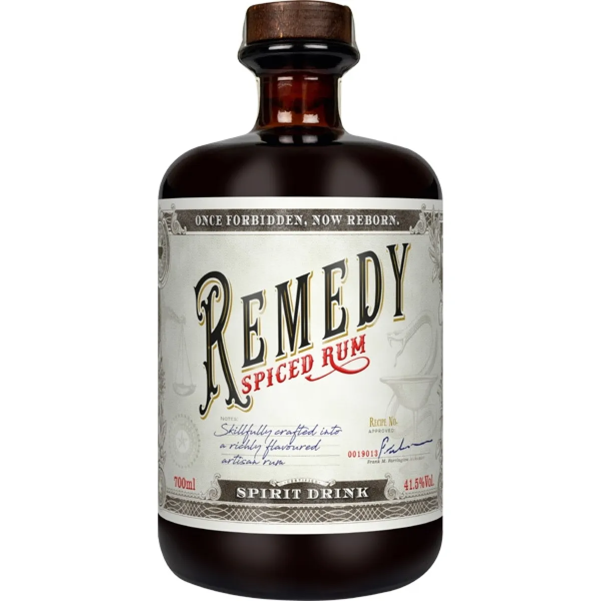 Remedy Spiced (Rum-Basis) 41,5% vol. 0,7 l