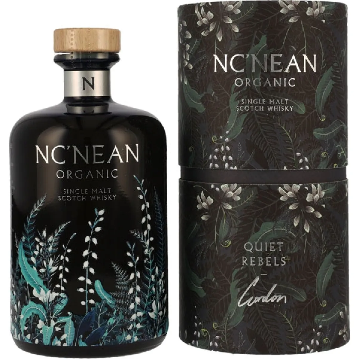 Nc'nean Organic Single Malt Whisky Quiet Rebels Gordon 48,5% vol 0,7 l