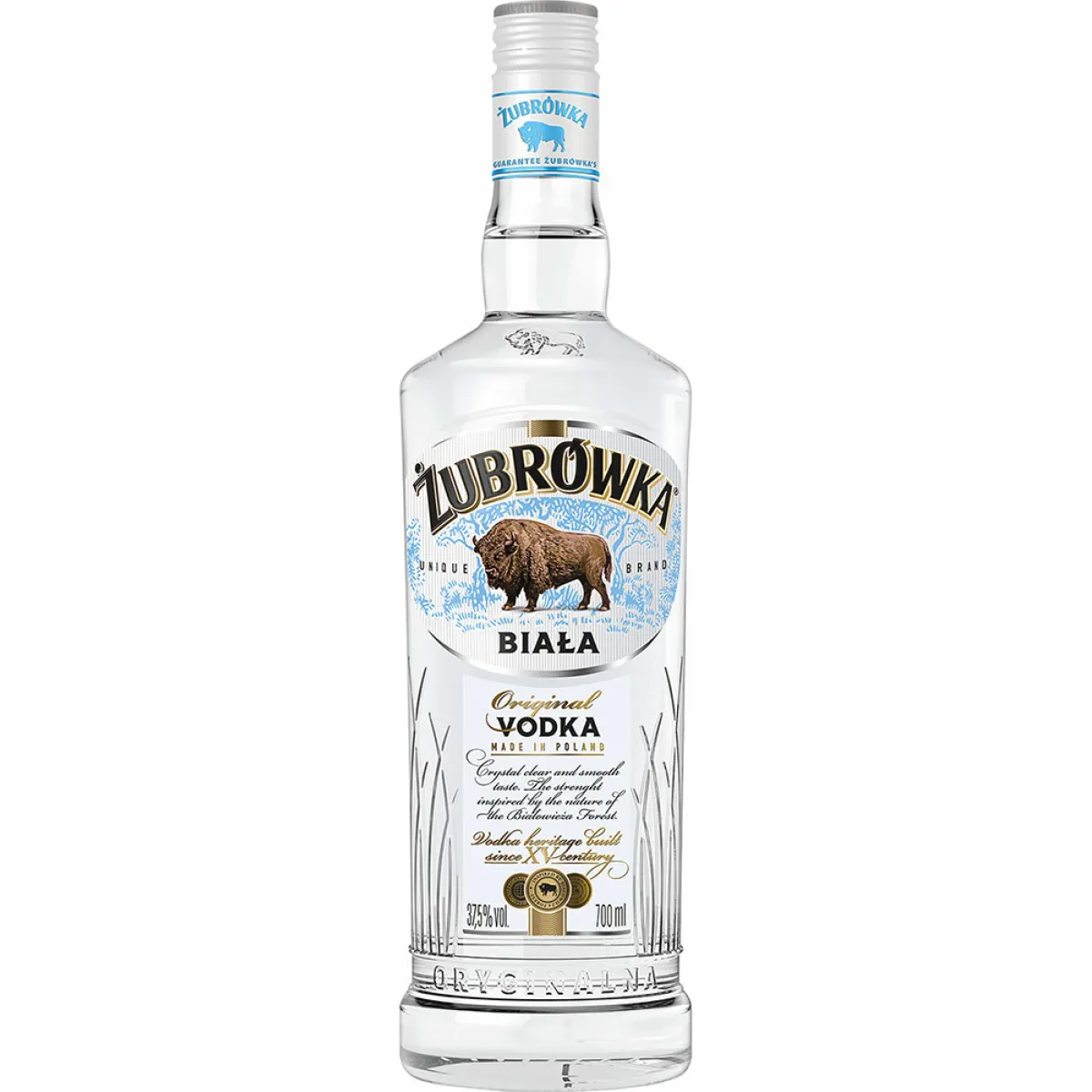 Zubrowka Biala Vodka 37,5 % vol. 0,7 l