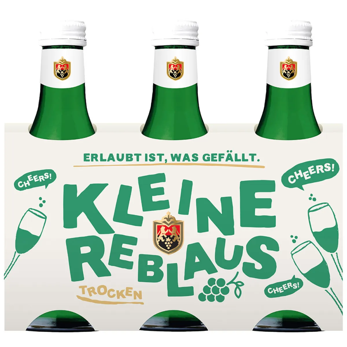 Kleine Reblaus trocken 3x0,2 l