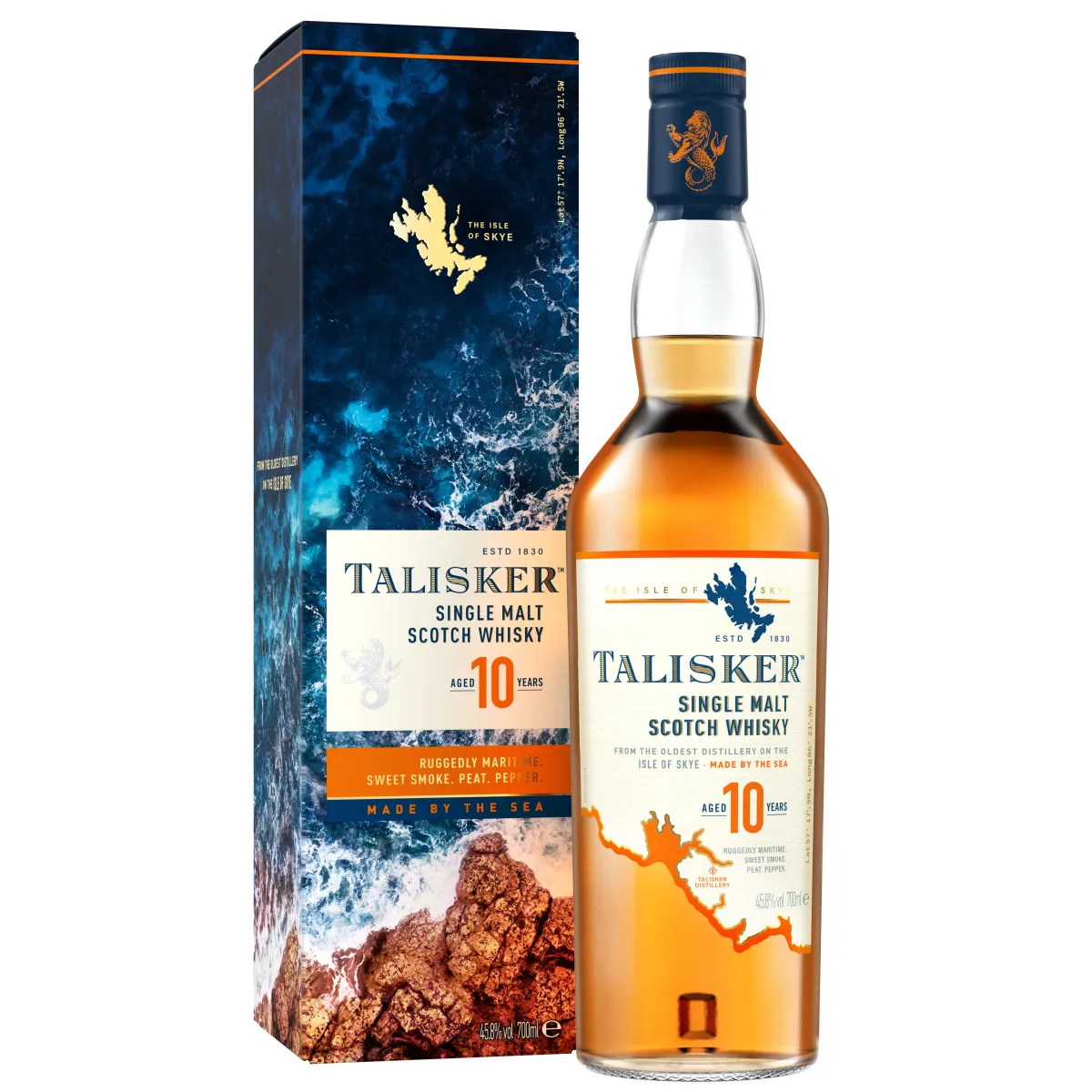 Talisker Single Malt Scotch Whisky 10 Years 45,8% vol. 0,7 l