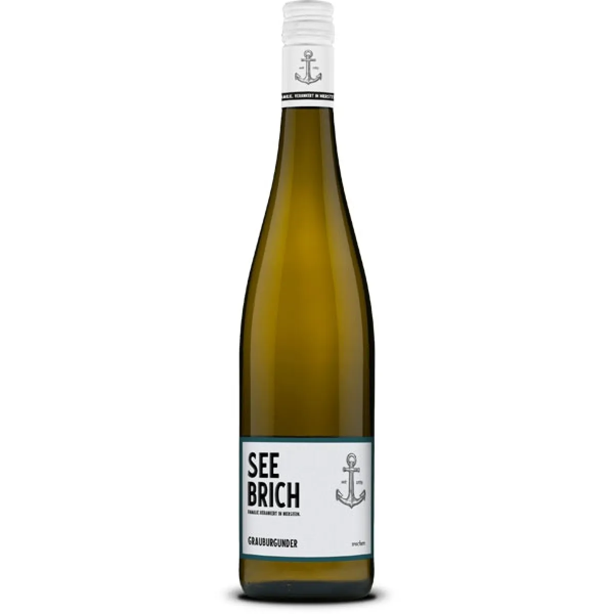 Seebrich Grauburgunder Vegan Weißwein trocken 0,75 l | 2023