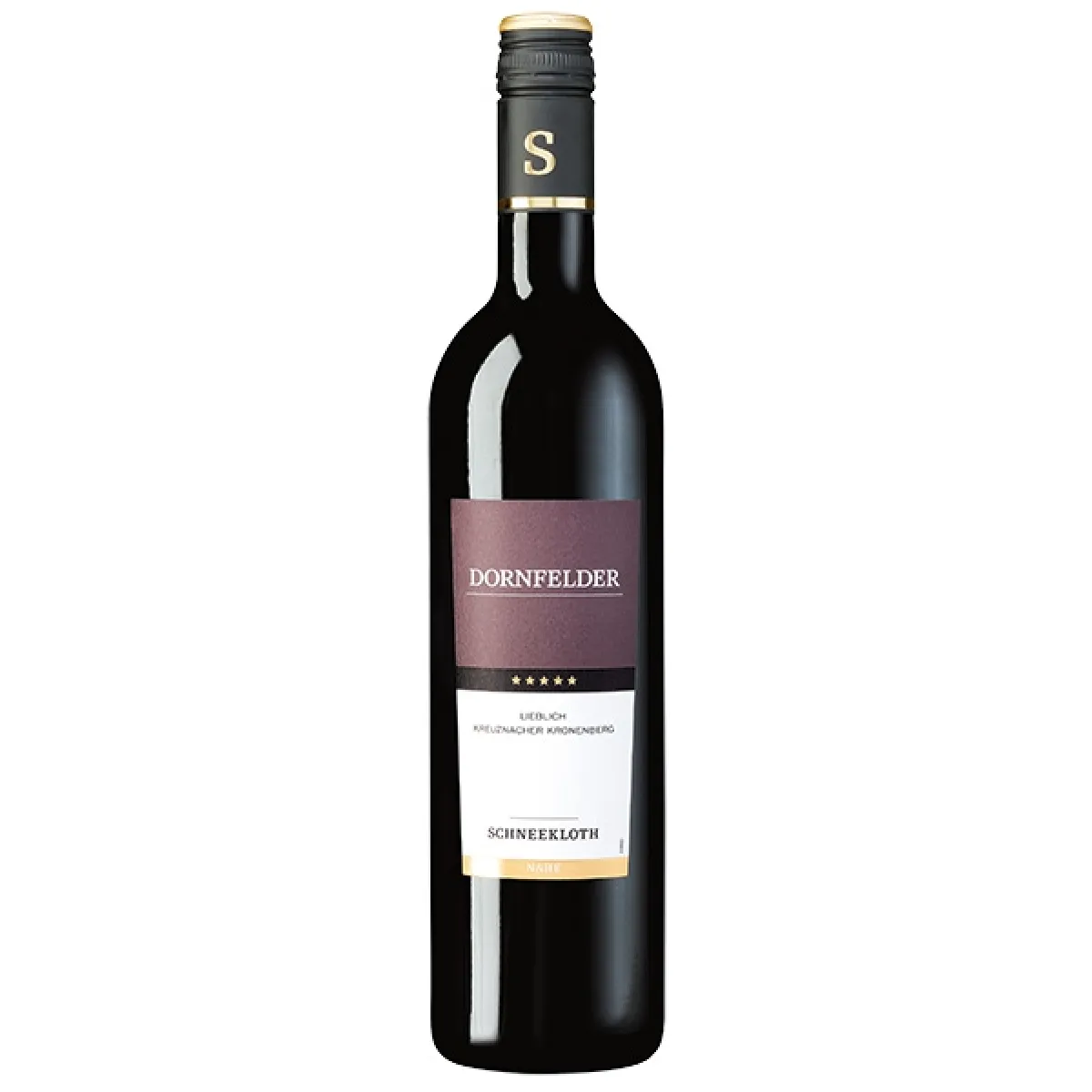 Schneekloth Dornfelder Kreuznacher Kronenberg Rotwein lieblich 0,75 l | 2023
