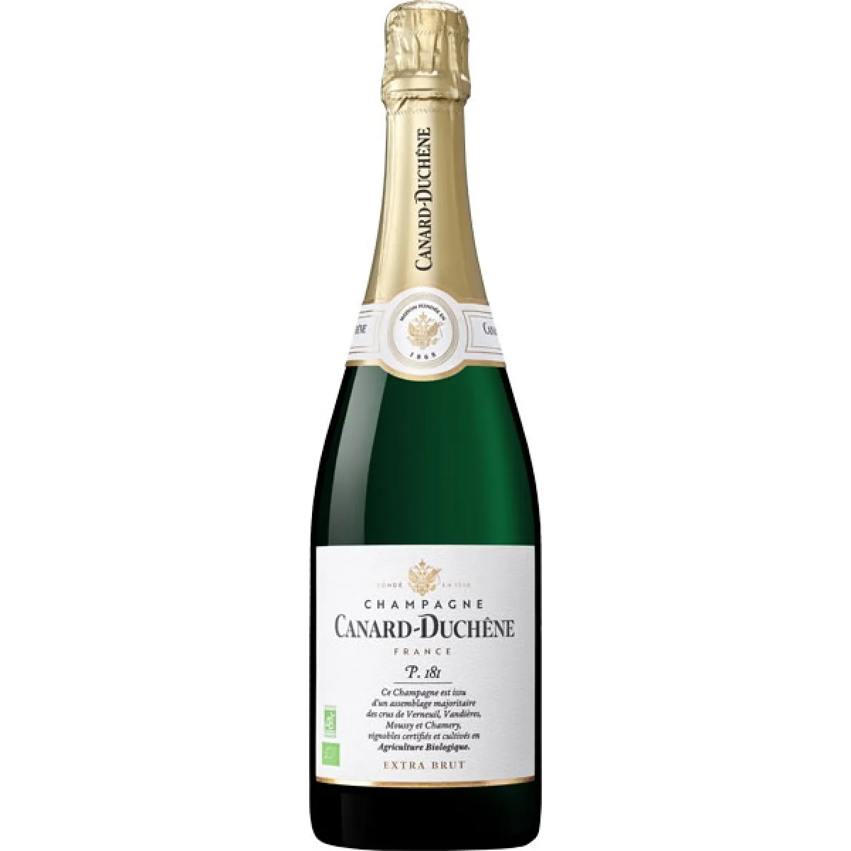 Canard-Duchêne P. 181 Bio/Vegan Champagne Extra Brut 0,75 l