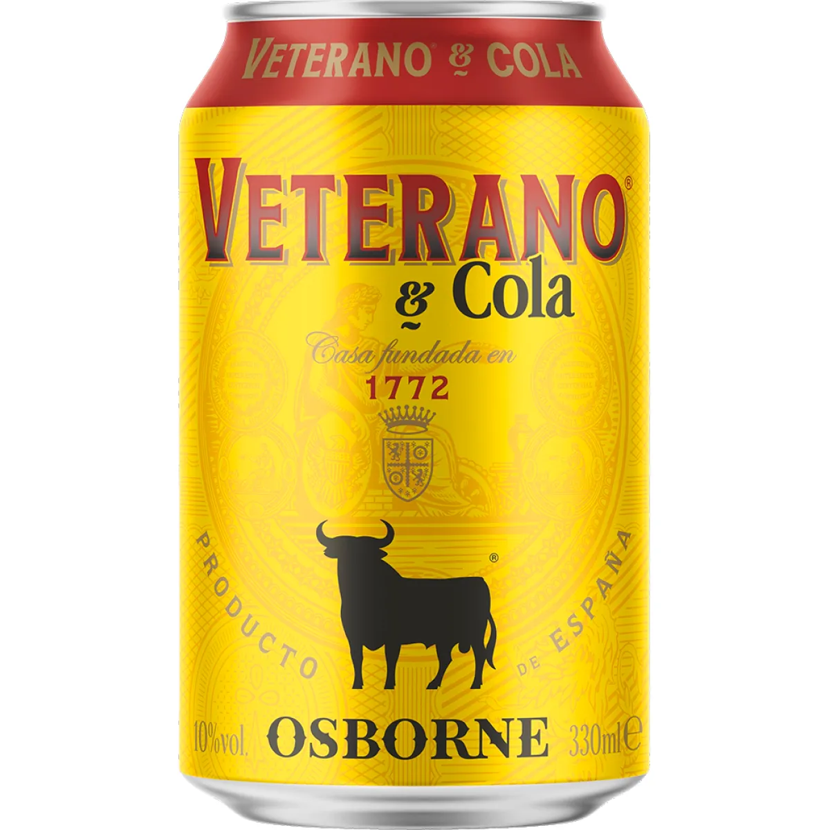 Osborne Veterano & Cola 10 % vol. 0,33 l