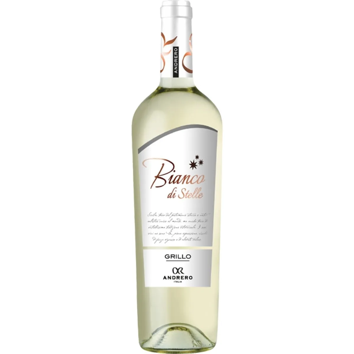 Andrero Bianco di Stelle Grillo Weißwein trocken 0,75 l | 2023