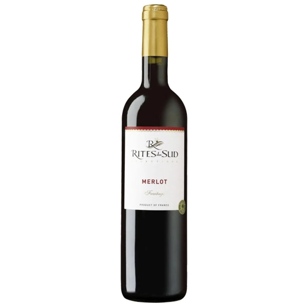 Rites du Sud Merlot Rotwein trocken 0,75 l | 2022