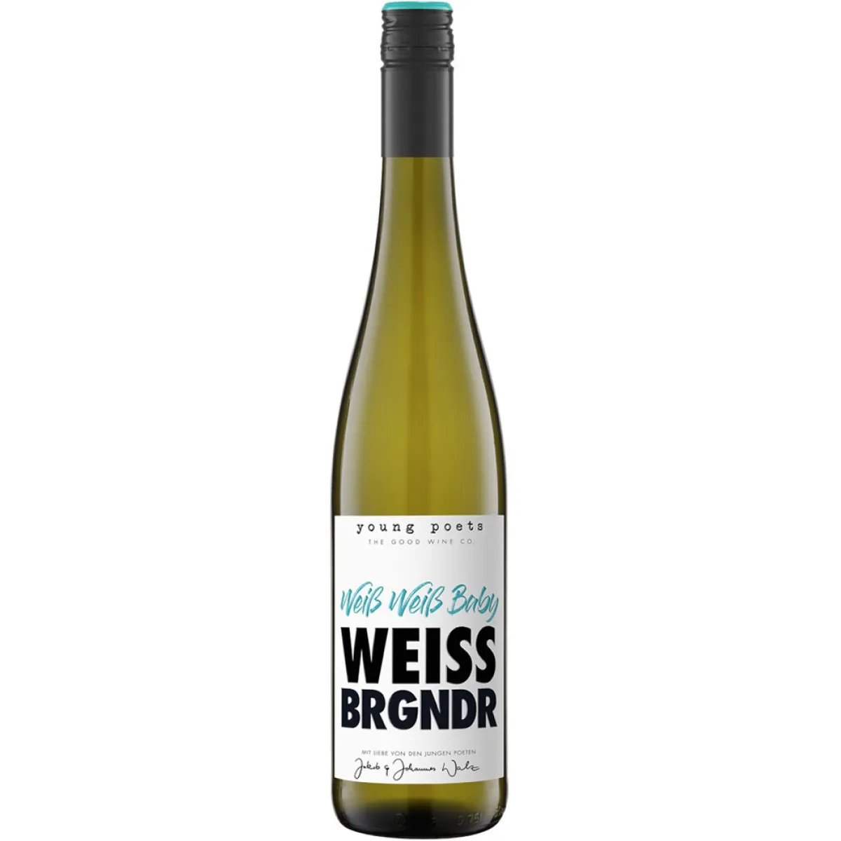 Young Poets Weiß Weiß Baby Weißburgunder Vegan Weißwein trocken 0,75 l | 2024