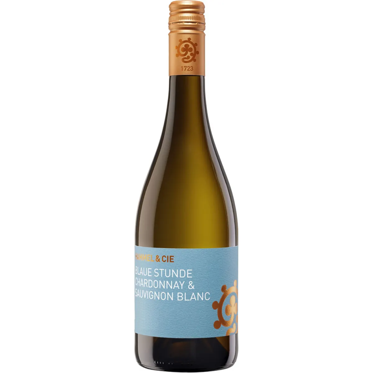 Hammel & Cie Blaue Stunde Chardonnay & Sauvignon Blanc Vegan Weißwein trocken 0,75 l | 2024