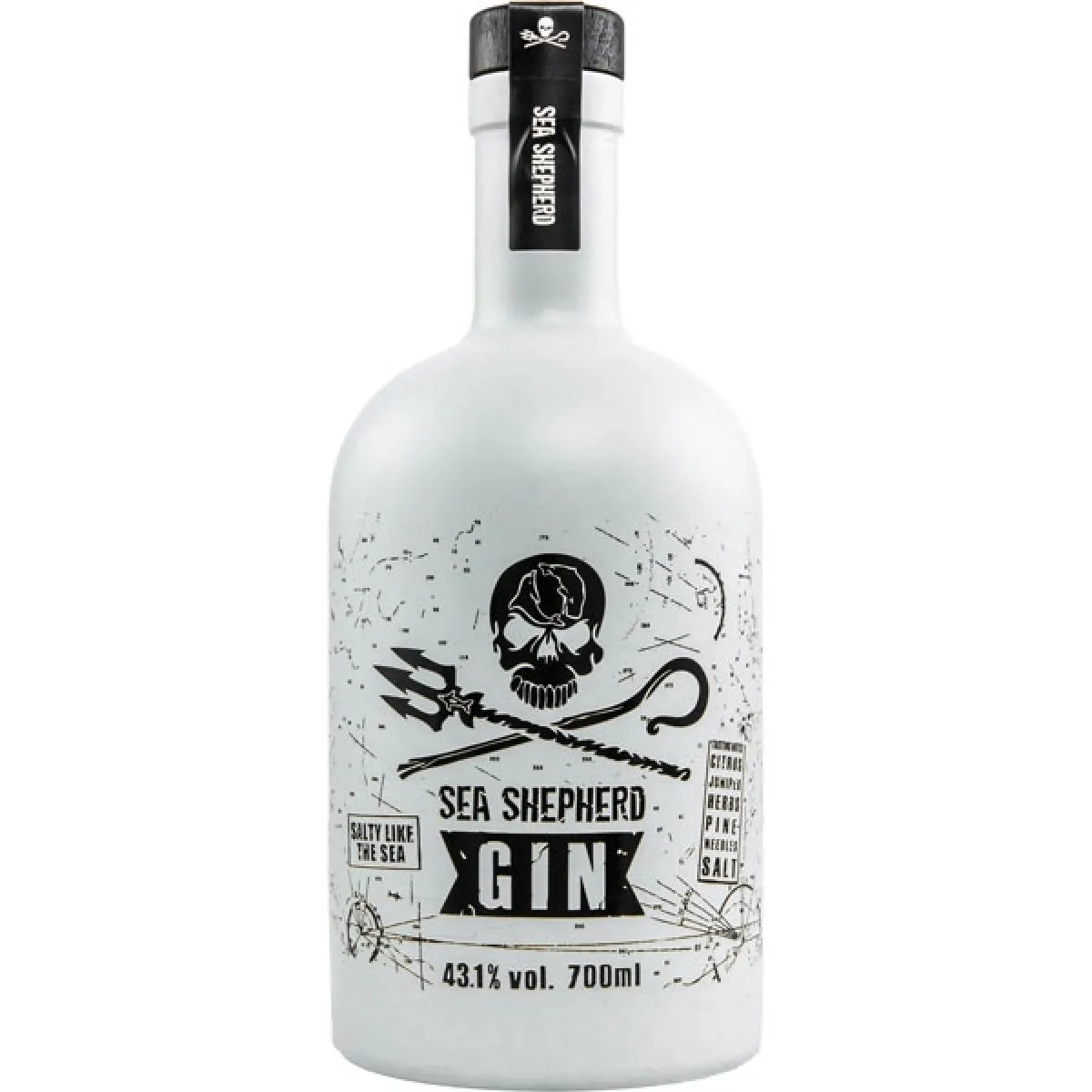 Sea Shepherd Salty Like The Sea Gin 43,1% vol. 0,7 l