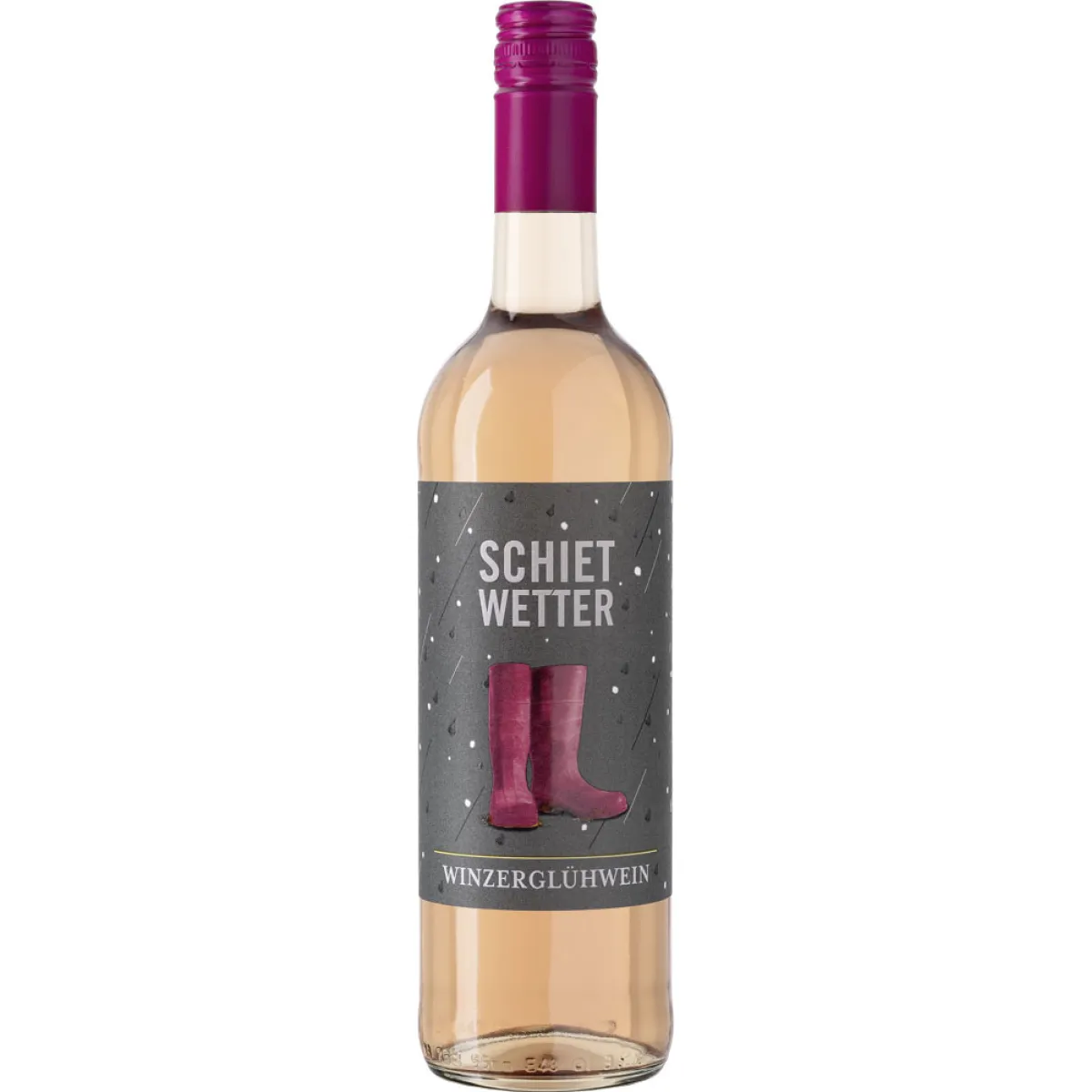 Schietwetter Winzerglühwein Roséwein süß 0,75 l