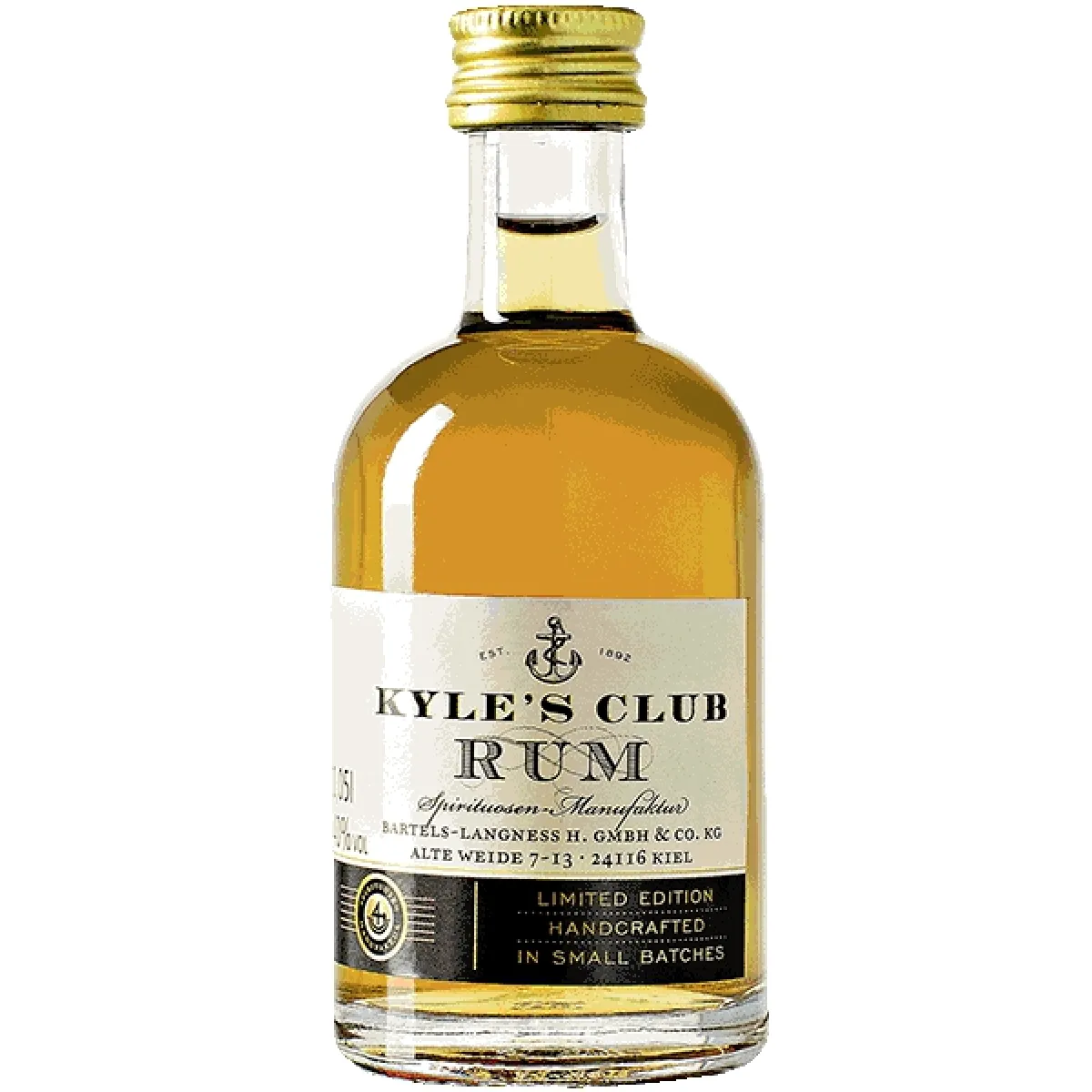 Kyle`s Club Rum 40% vol. 50 ml
