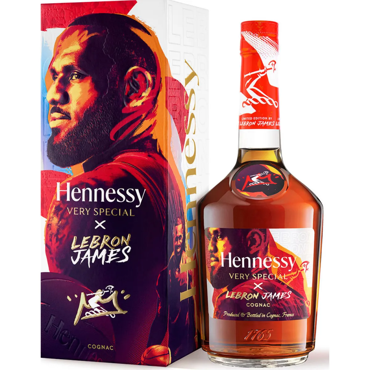 Hennessy Cognac Very Special Lebron James 40% vol. 0,7 l
