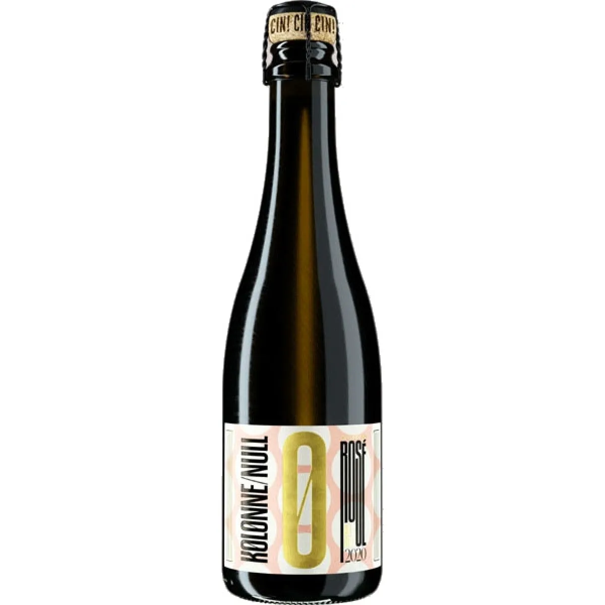 Kolonne Null Rosé Prickelnd Vegan alkoholfrei trocken 0,375 l | 2020